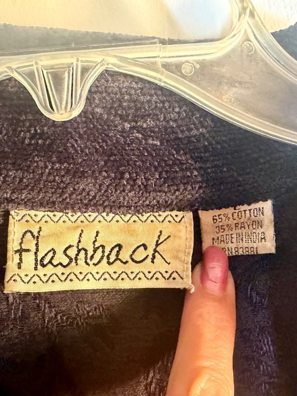 Flashback Embellished Blazer, Black, Size Large - Picture 10 of 11